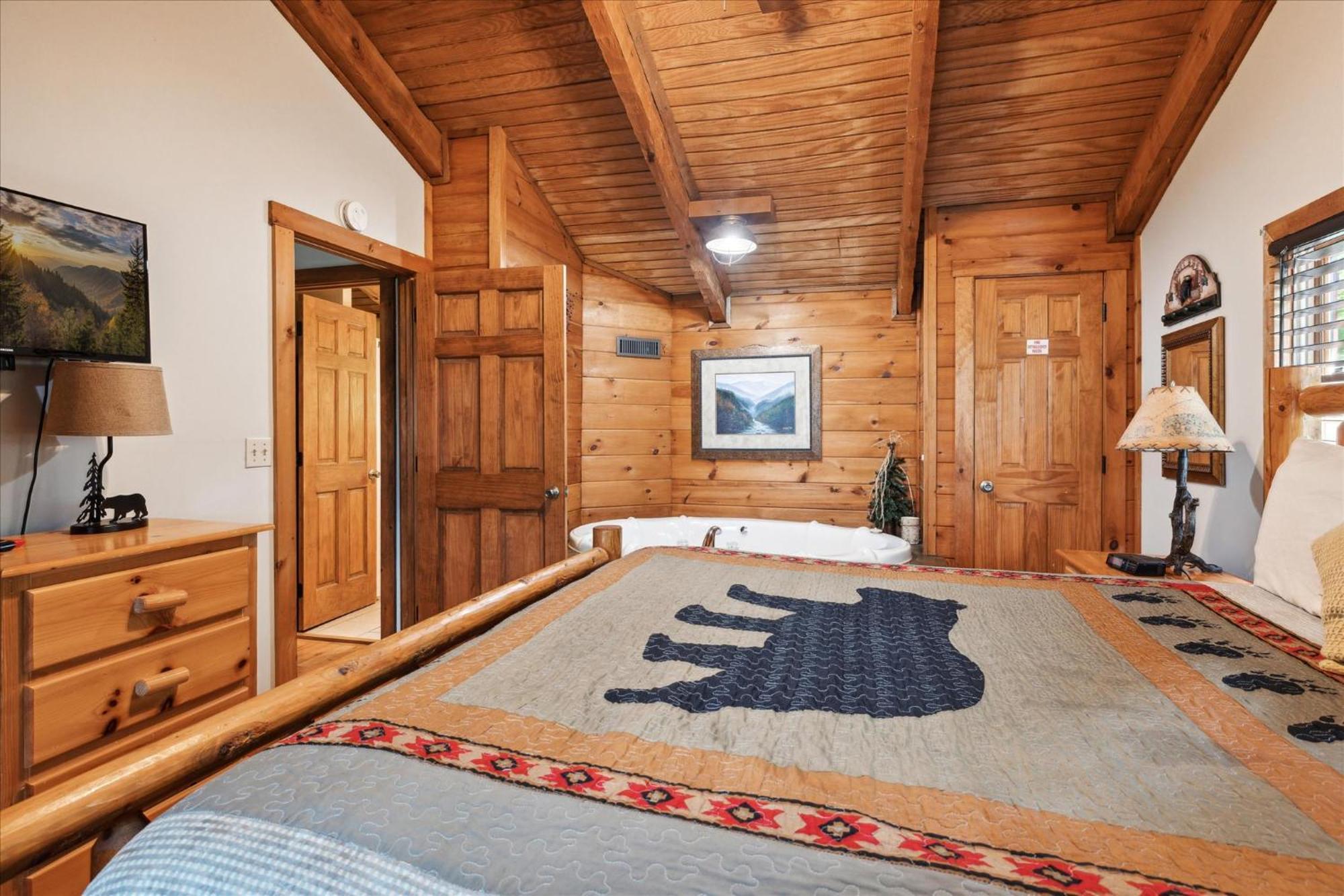 A Charming Cabin, Pool, Firepit, Hot Tub-Jacuzzi 개틀린버그 외부 사진